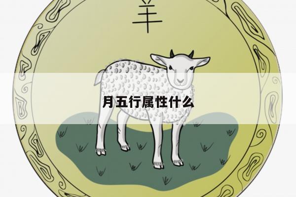 月五行属性什么
