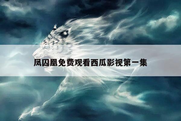 凤囚凰免费观看西瓜影视第一集